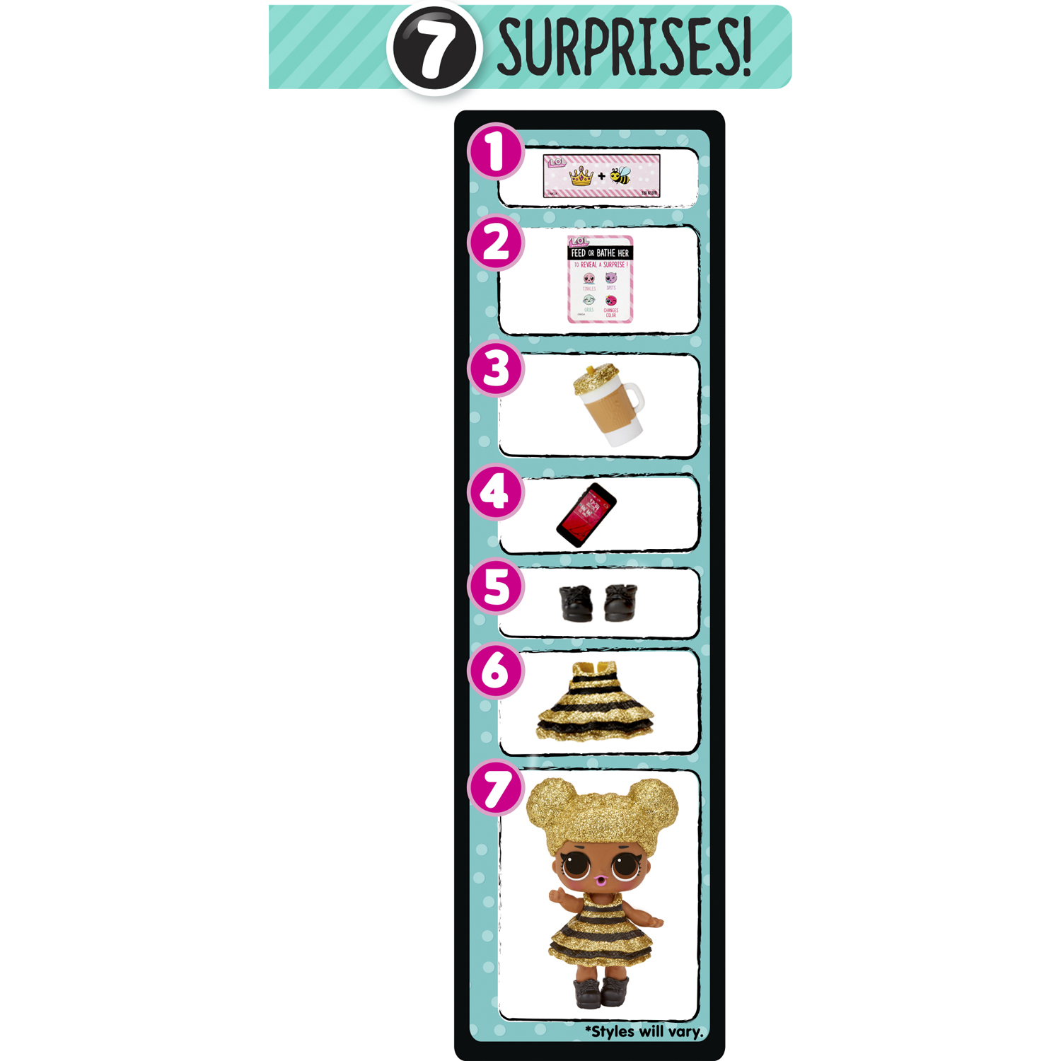 Кукла мини L.O.L. Surprise! Surprise Route 707 в ассортименте 119197EUCF - фото 7