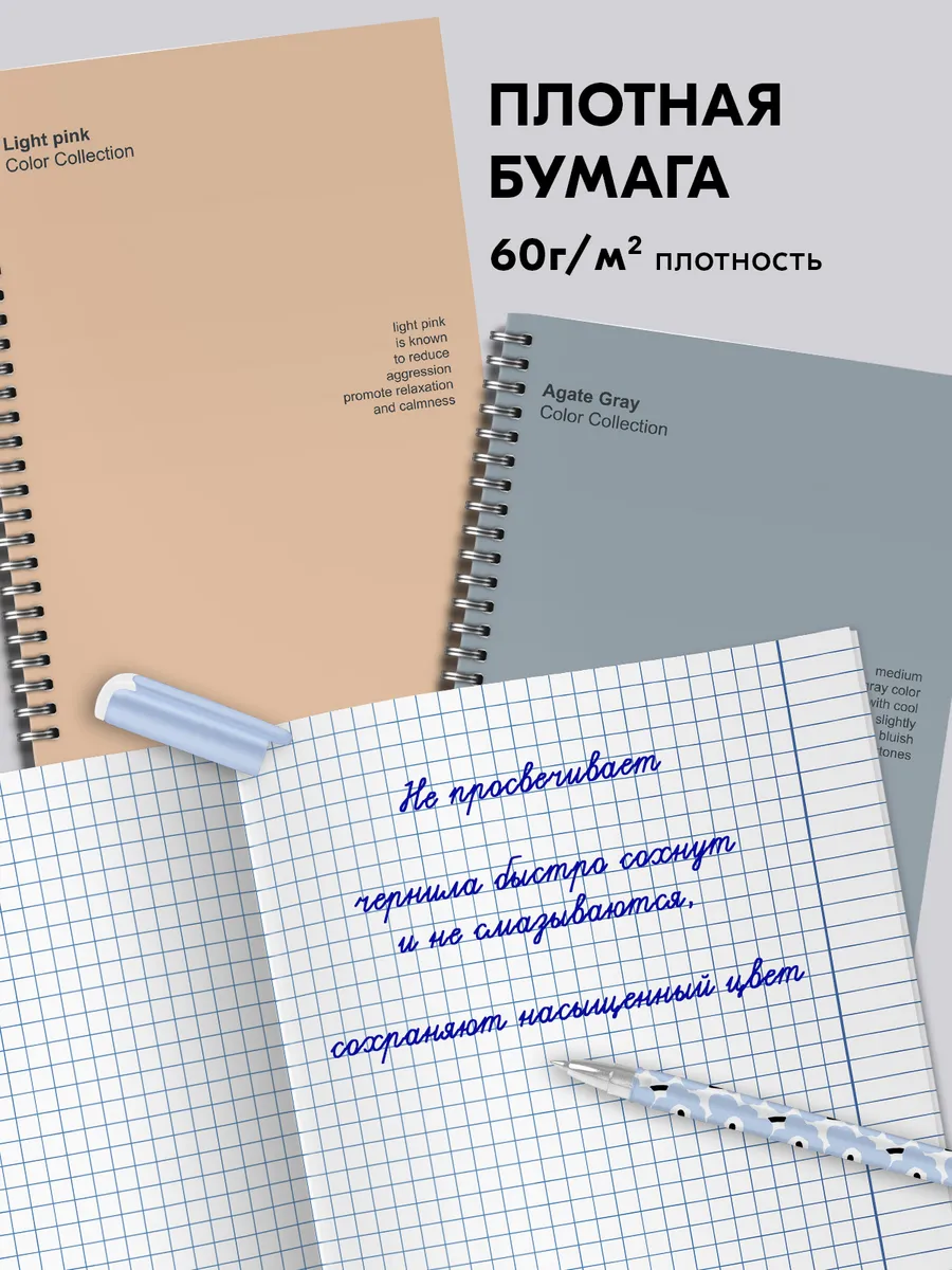 Общая тетрадь SCHOOLFORMAT клетка 3 шт. - фото 2
