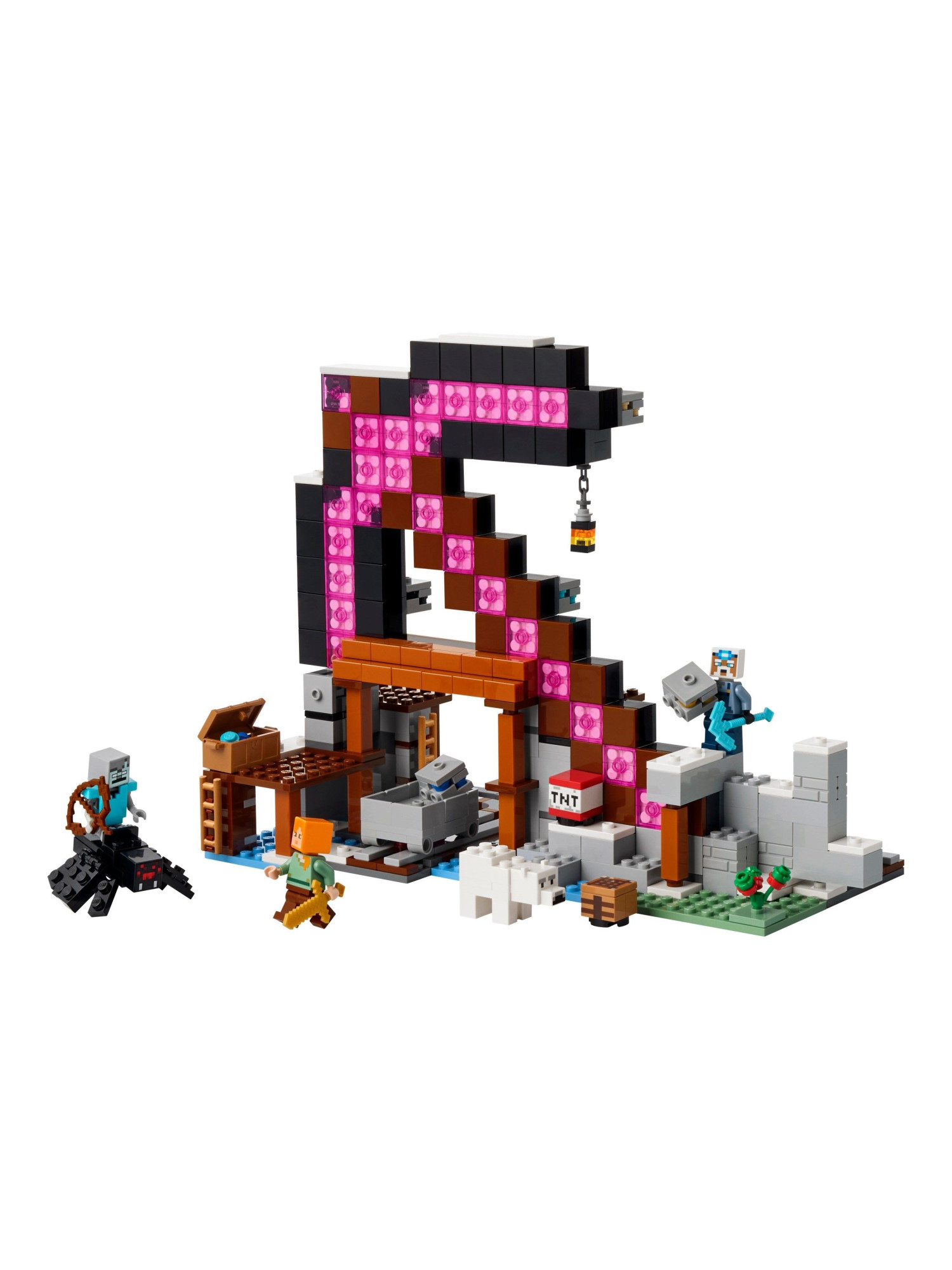 Конструктор LEGO Minecraft Шахта с киркой 530 дет. - фото 10