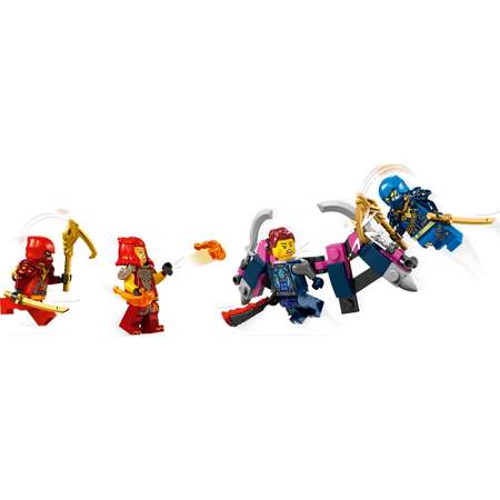 Конструктор LEGO NINJAGO Мех альпинист-ниндзя Кая блочный