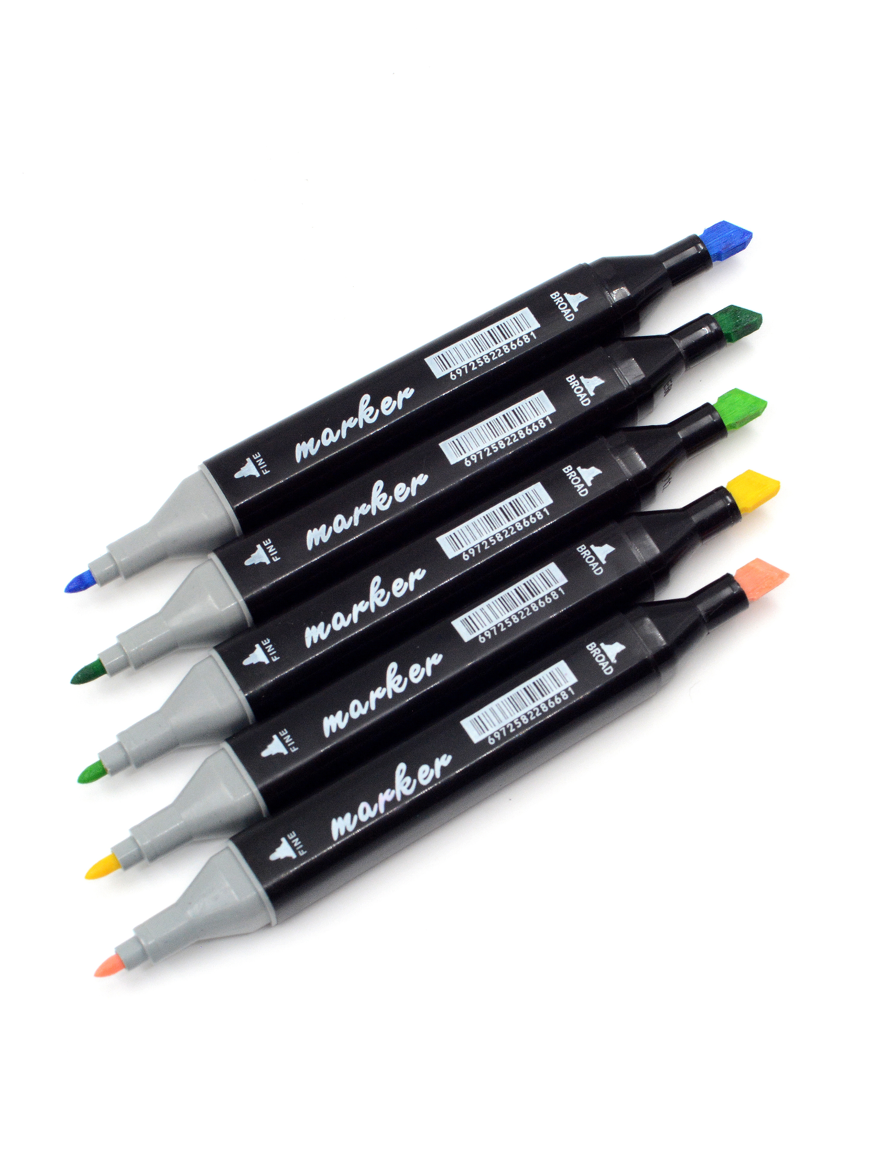 Скетчмаркеры Madliani двусторонние 60 цв. - фото 2