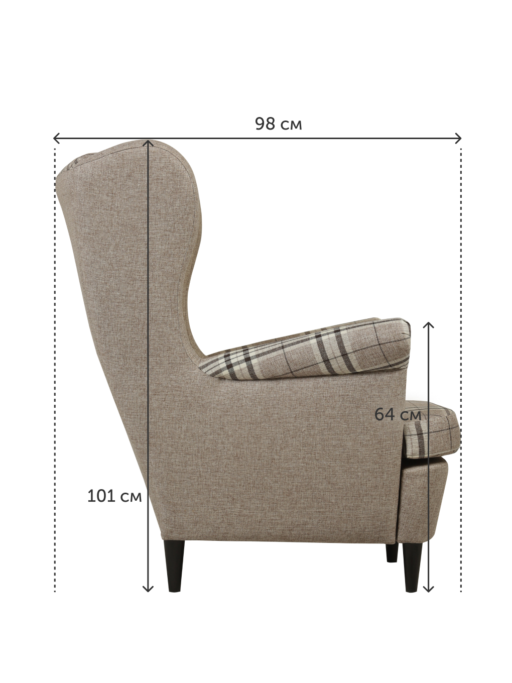 Кресло IKEA Странтмон - фото 7