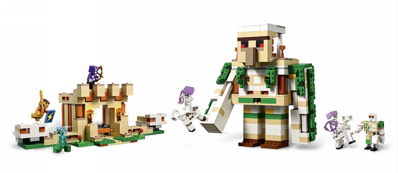 Конструктор Madliani Крепость Железного Голема 998 дет. - фото 4