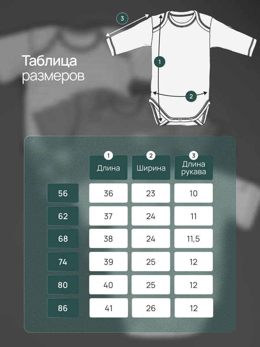 Боди 3 шт Супер Пупс нбр/3пр/бд/коррук/полоска/рыбки - фото 5