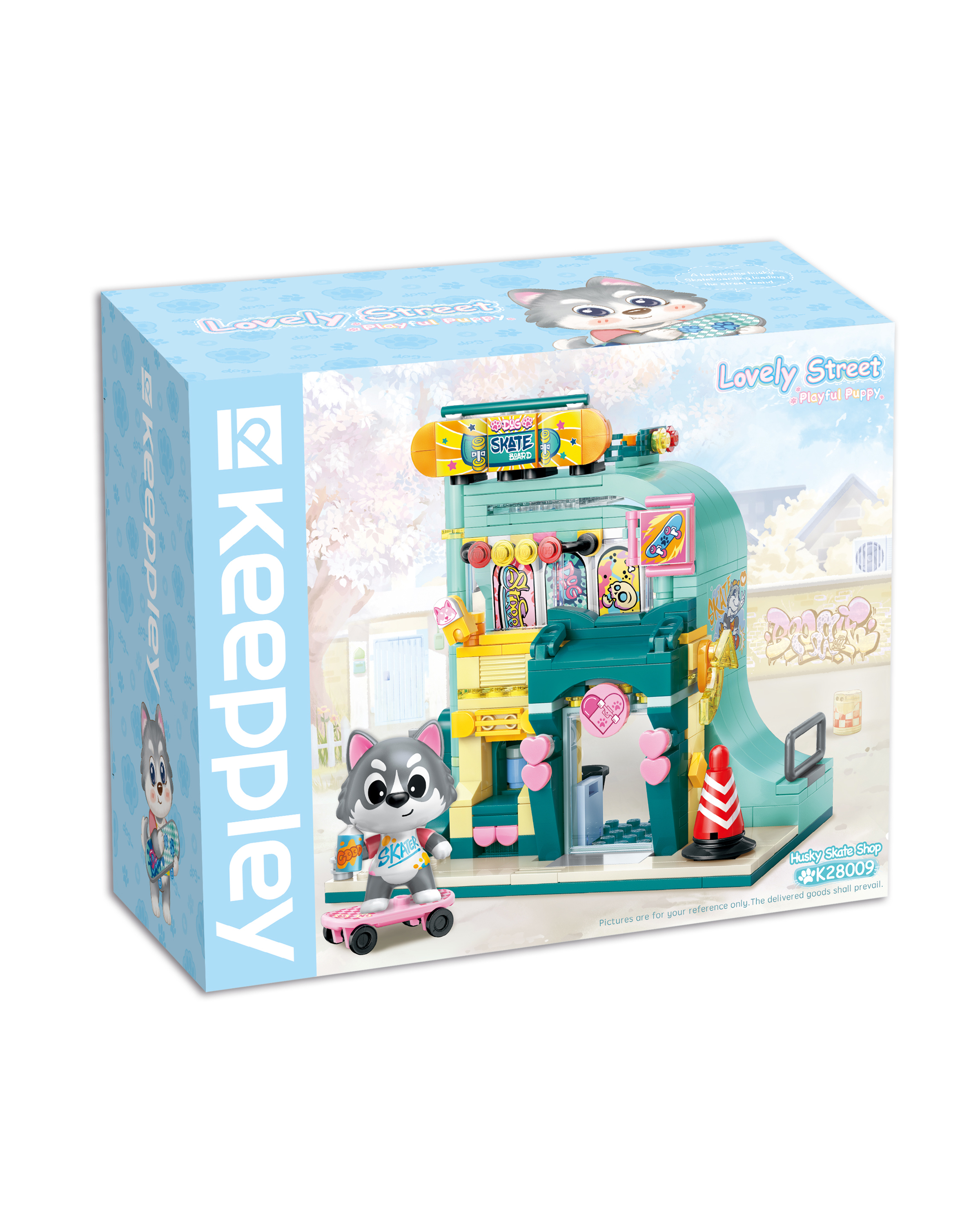 Конструктор QMAN Магазин скейтов 343 дет. - фото 4