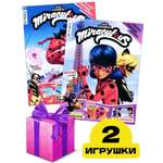 Детские журналы ИД Лев Леди Баг и супер-Кот №9 + №10 2025 случайные игрушки