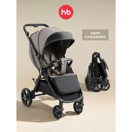 Коляска прогулочная Happy Baby SENSA серый