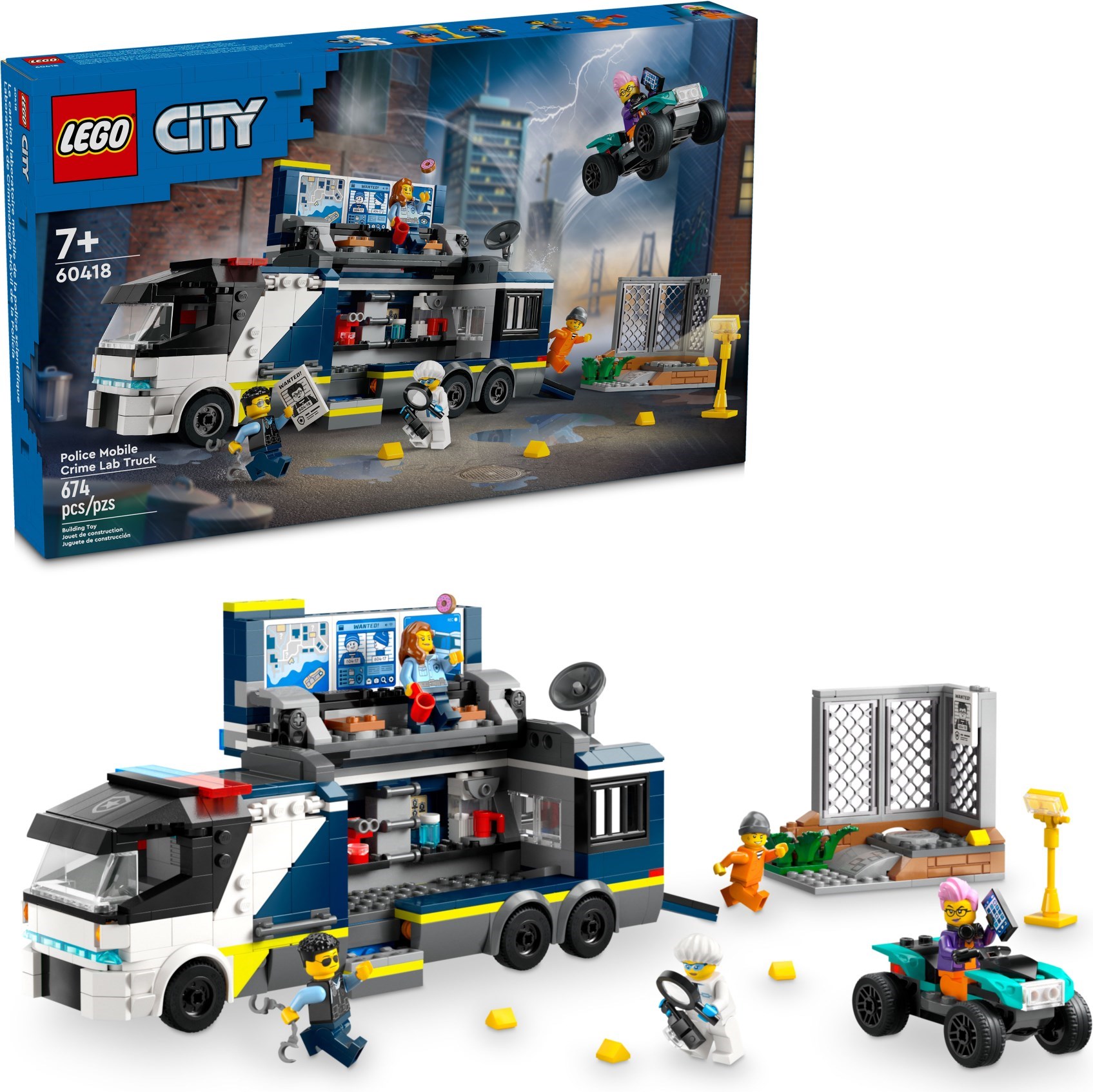 Конструктор LEGO City 60418 674 дет. - фото 1