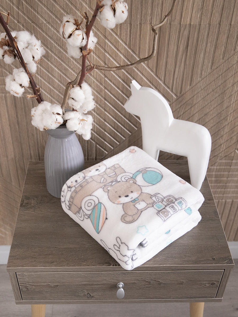 Плед Baby Nice 100 x 140 см велсофт - фото 2