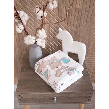 Плед плюшевый Baby Nice Micro flannel 100х140 см