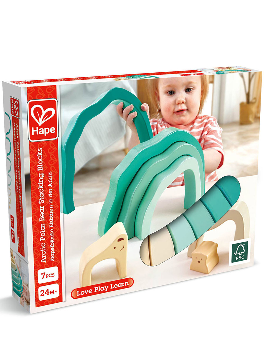 Игрушка Hape пирамидка - фото 10