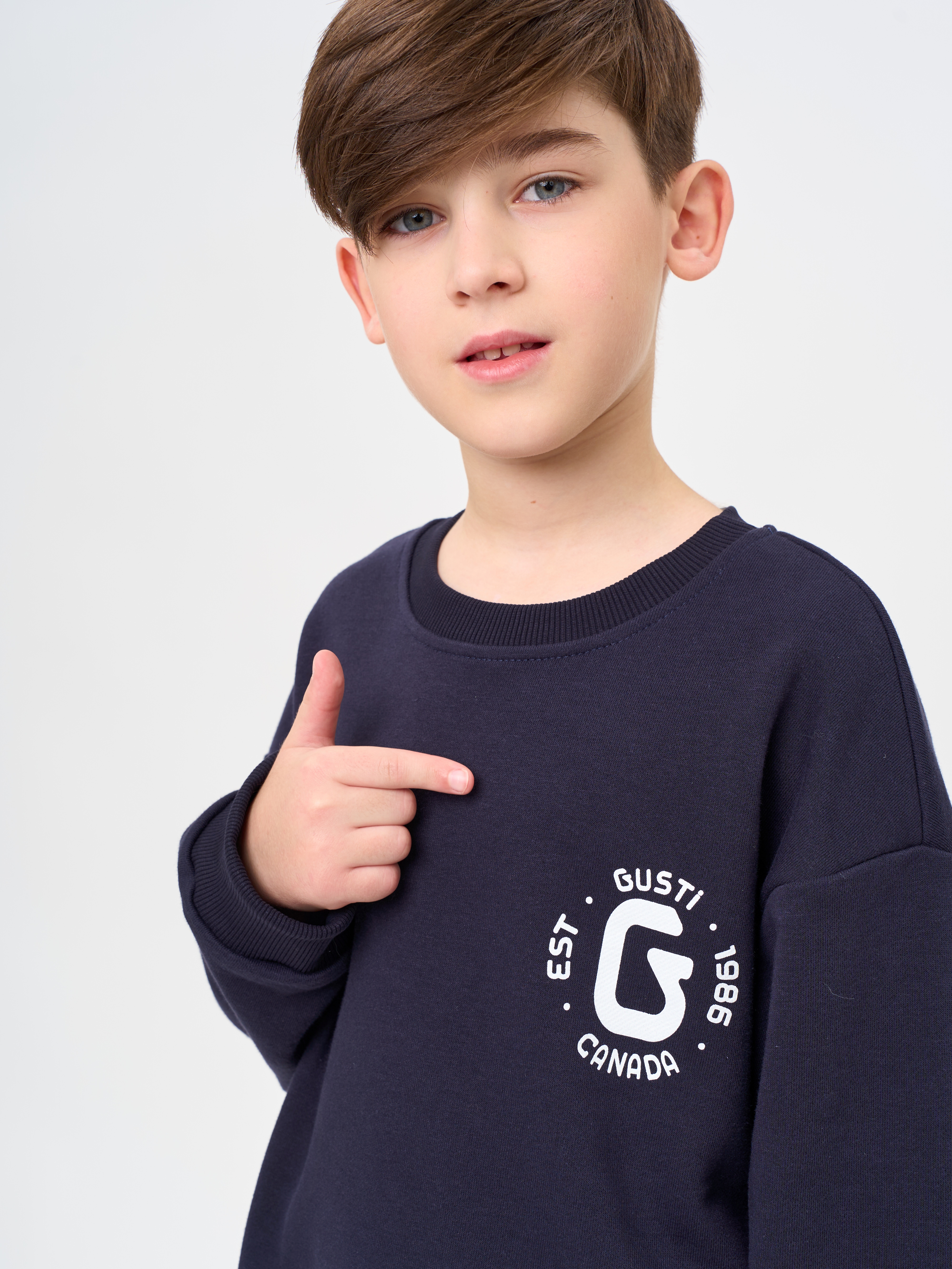 Спортивный костюм GUSTI GW5S200-Dark blue - фото 8
