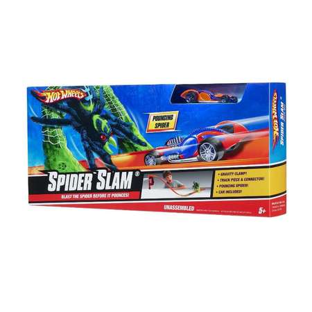 Трек Hot Wheels Удар паука