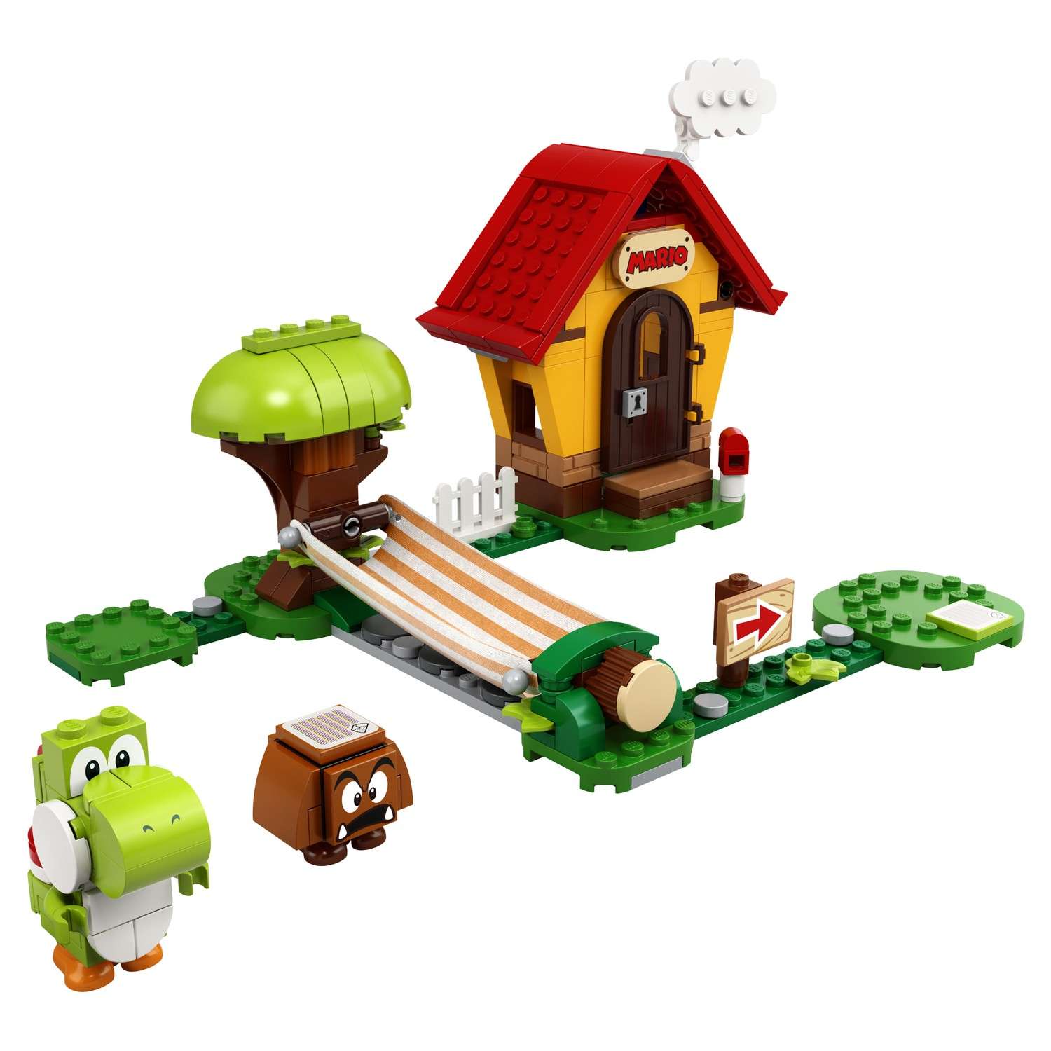 Конструктор LEGO Super Mario Дом Марио и Йоши блочный - фото 12