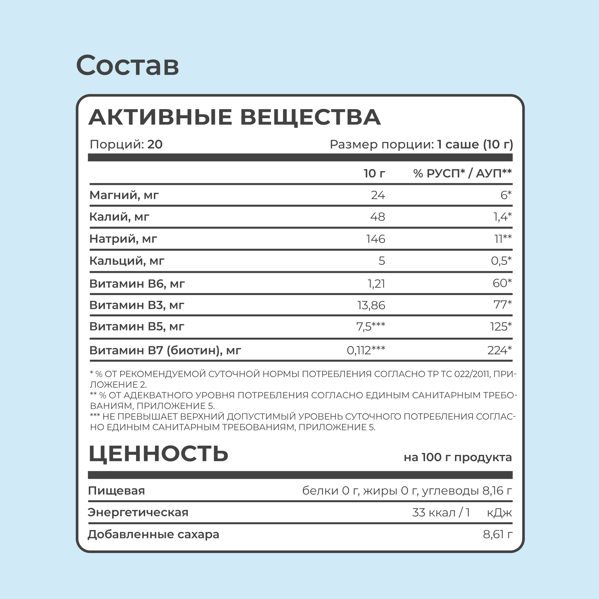Изотоник в саше электролиты LeafToGo спортивное питание 20 порций - фото 8