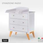 Комод пеленальный Nuovita Stanzione Inizio (серый)