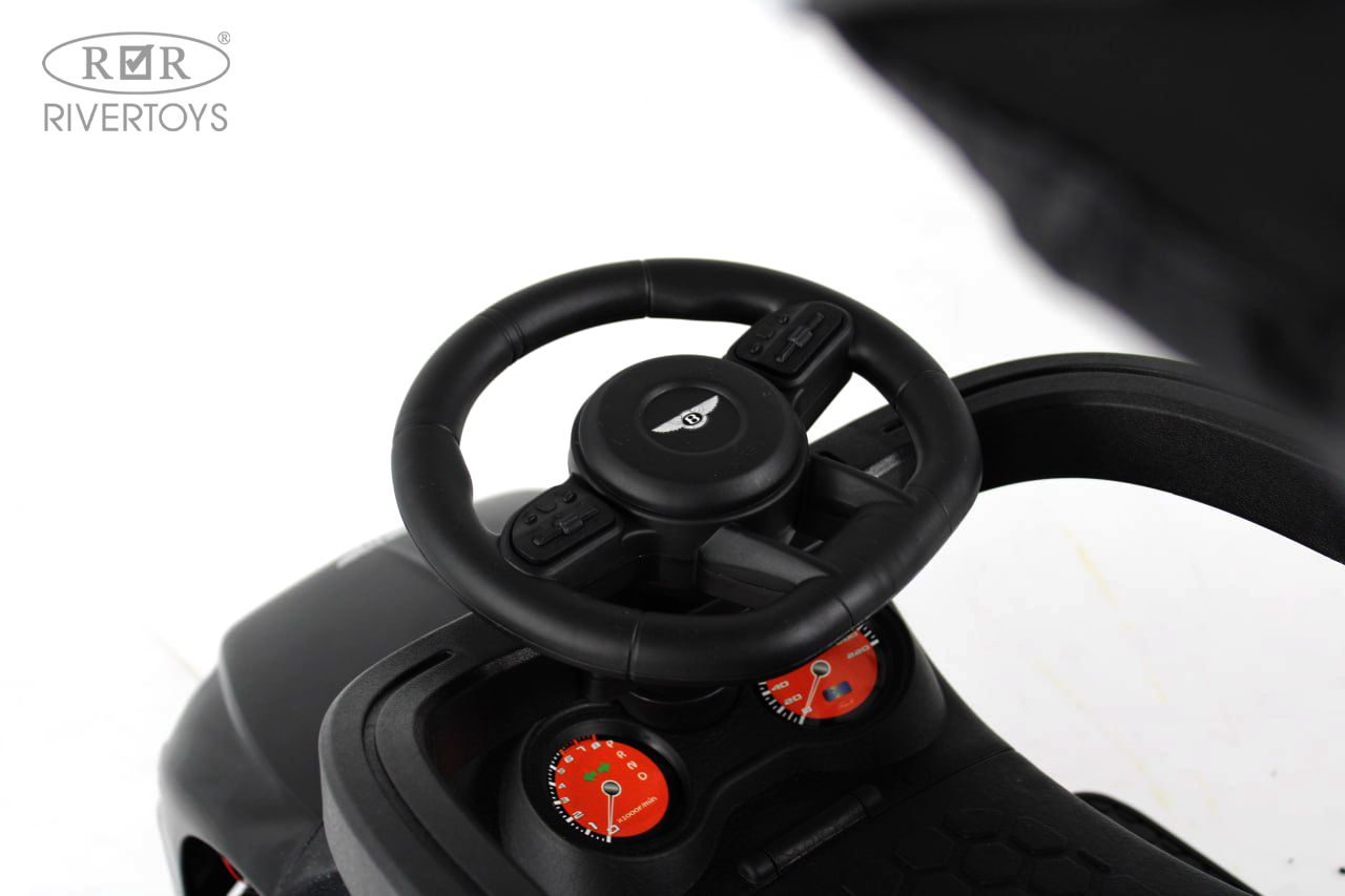 Каталка RIVERTOYS Z005ZZ-T-BLACK черный - фото 10