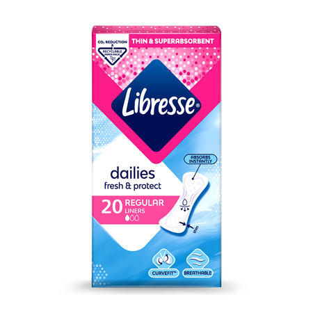 Гигиенические прокладки Libresse Daily Fresh Regular 20