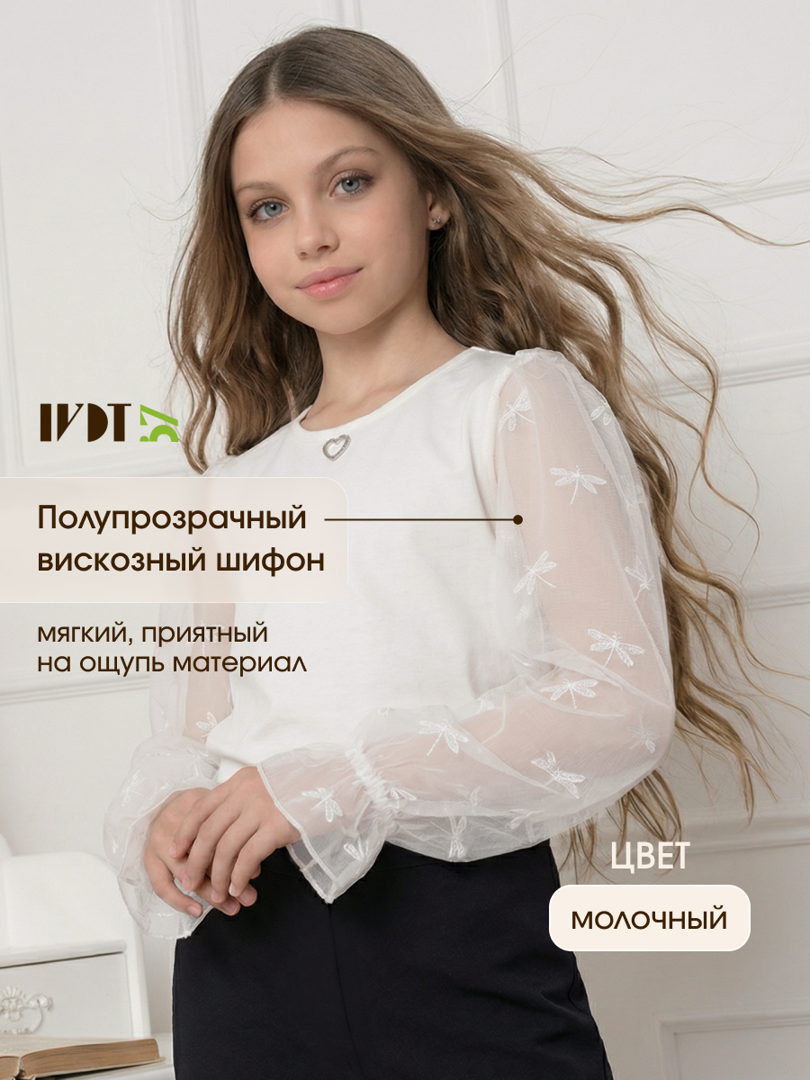 Блузка IVDT37 БШ0017 - фото 3