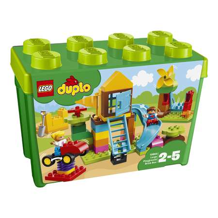 Конструктор LEGO DUPLO Большая игровая площадка блочный