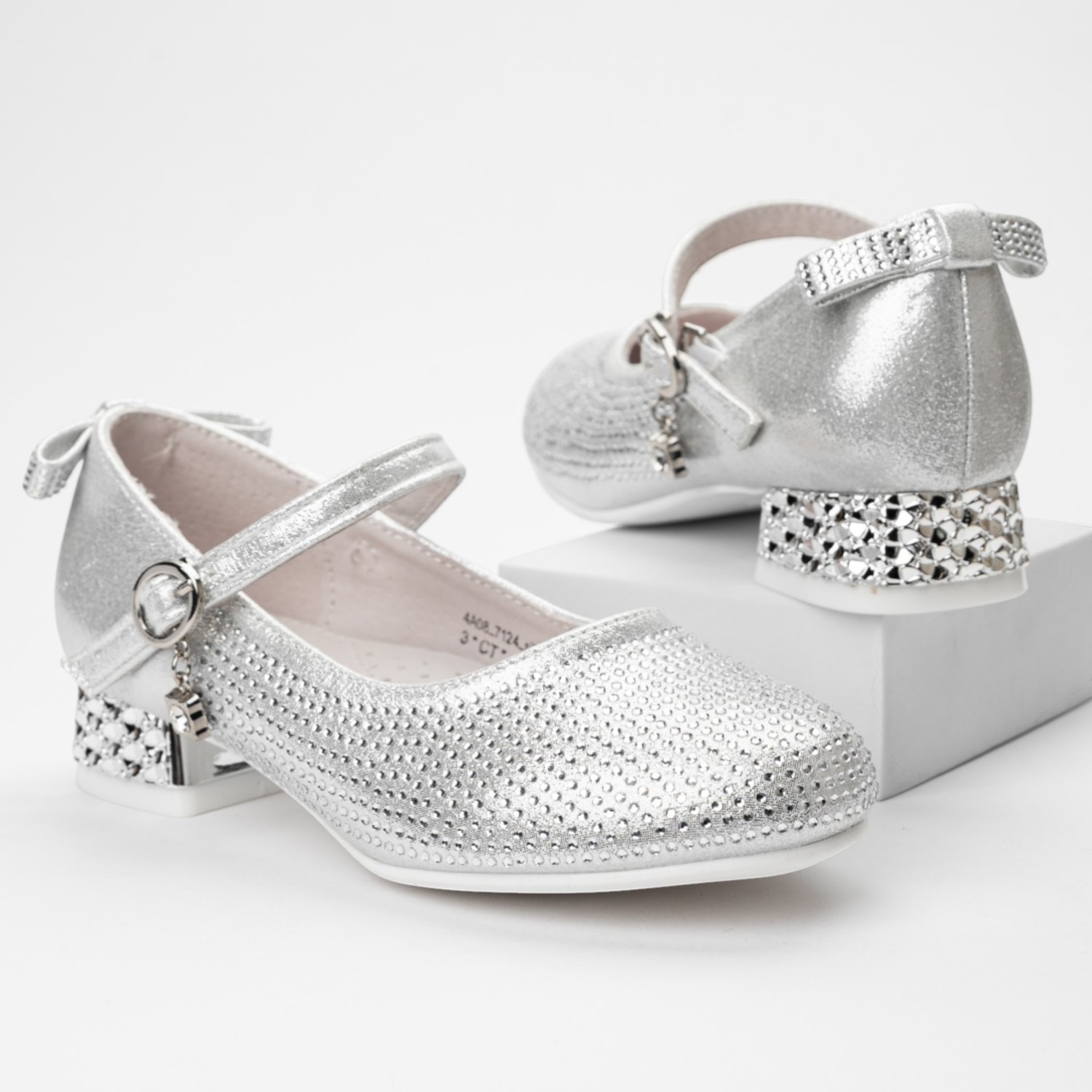 Туфли TikkaGo 4A08_7124_silver - фото 2