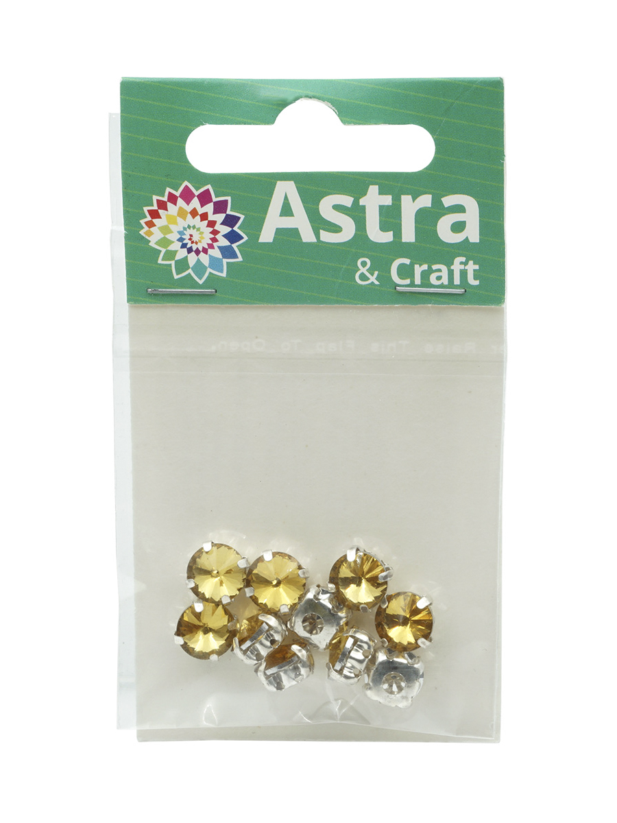 Набор для творчества Astra Craft бисер Хрустальные стразы - фото 7