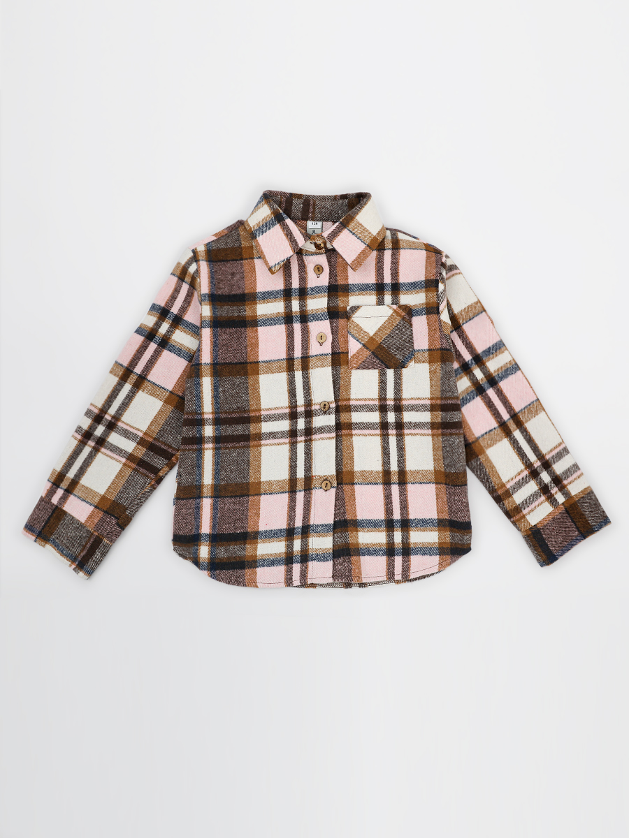 Рубашка Соль и Перец SP1510светло/коричневый - фото 7