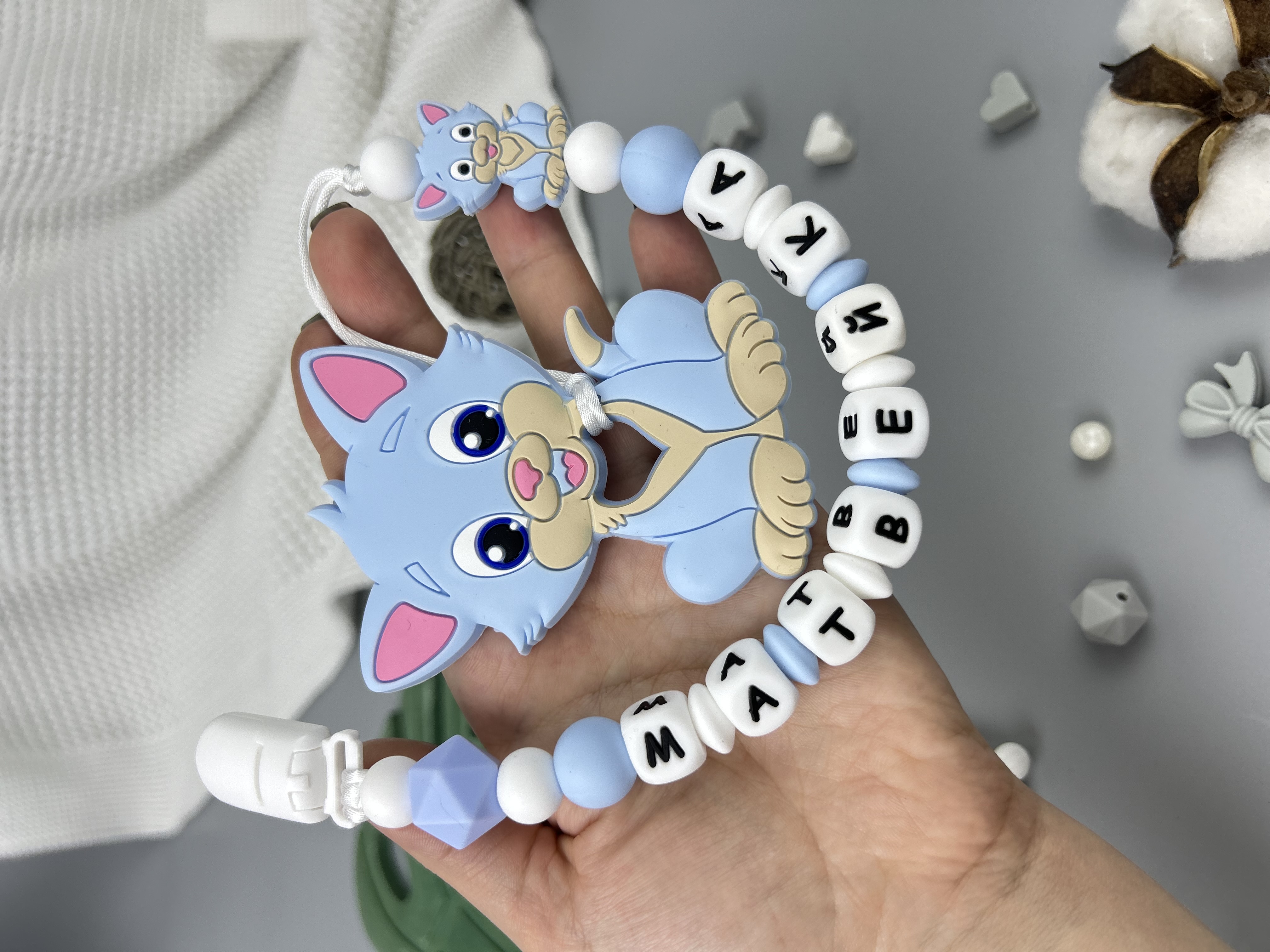Клипса для пустышки BABY WOODS - фото 4