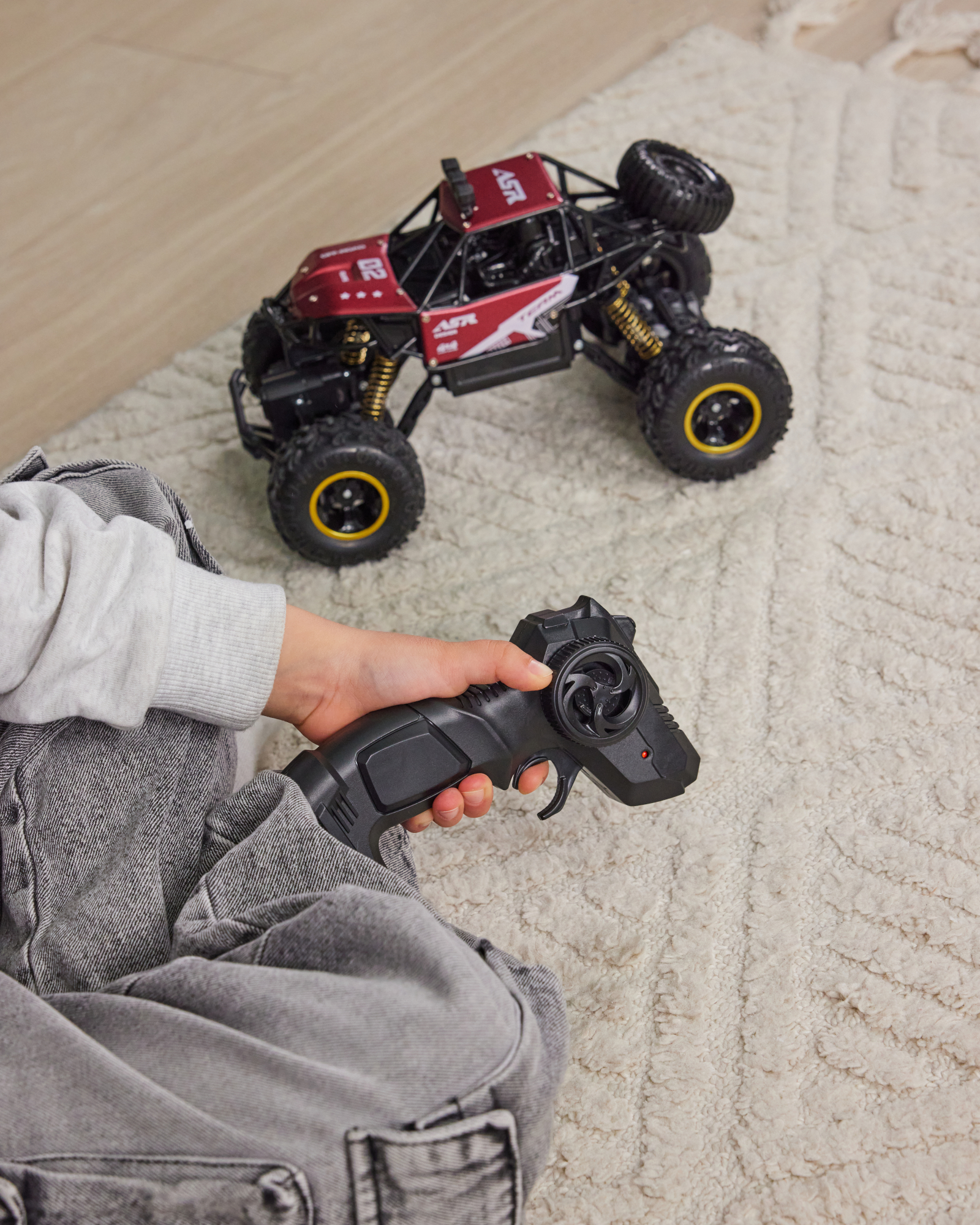 Автомобиль РУ Mobicaro Амфибия Красная 1:16 - фото 5