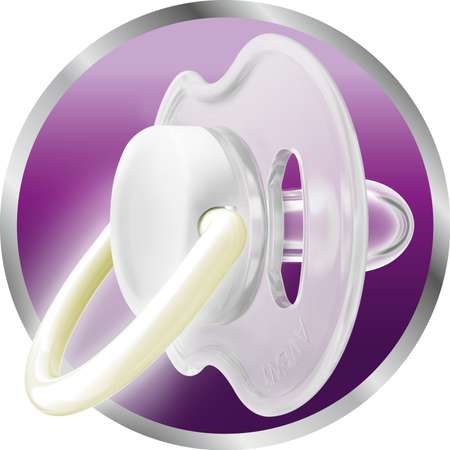 Пустышка Philips Avent от 0 мес. 2 шт.