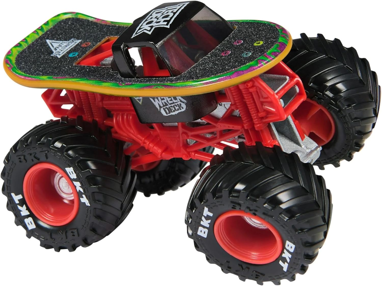 Монстр-трак Monster Jam Wreck Deck 1:64 6044941/20156552 - фото 3