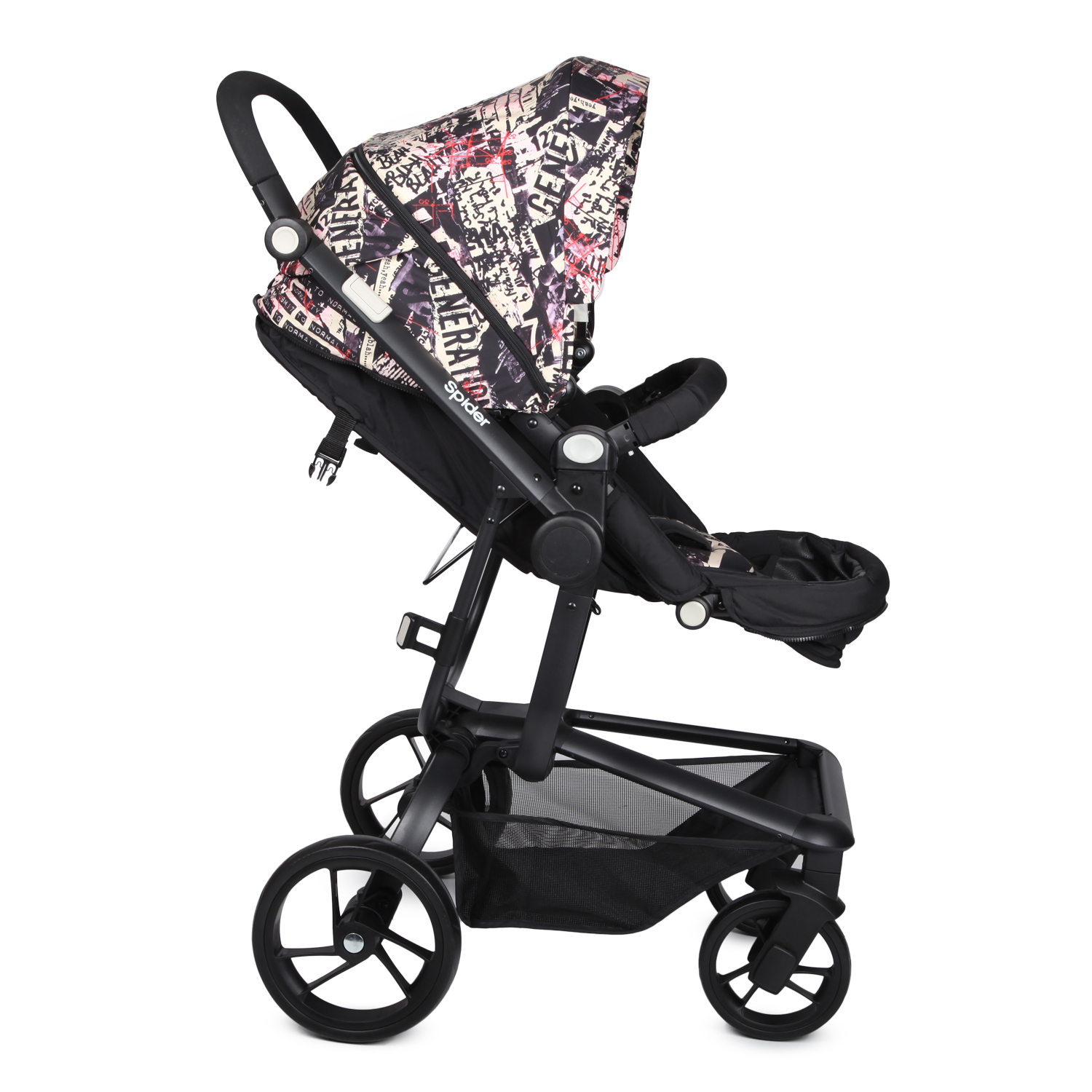 Коляска трансформер Babyton Spider Beige - фото 4