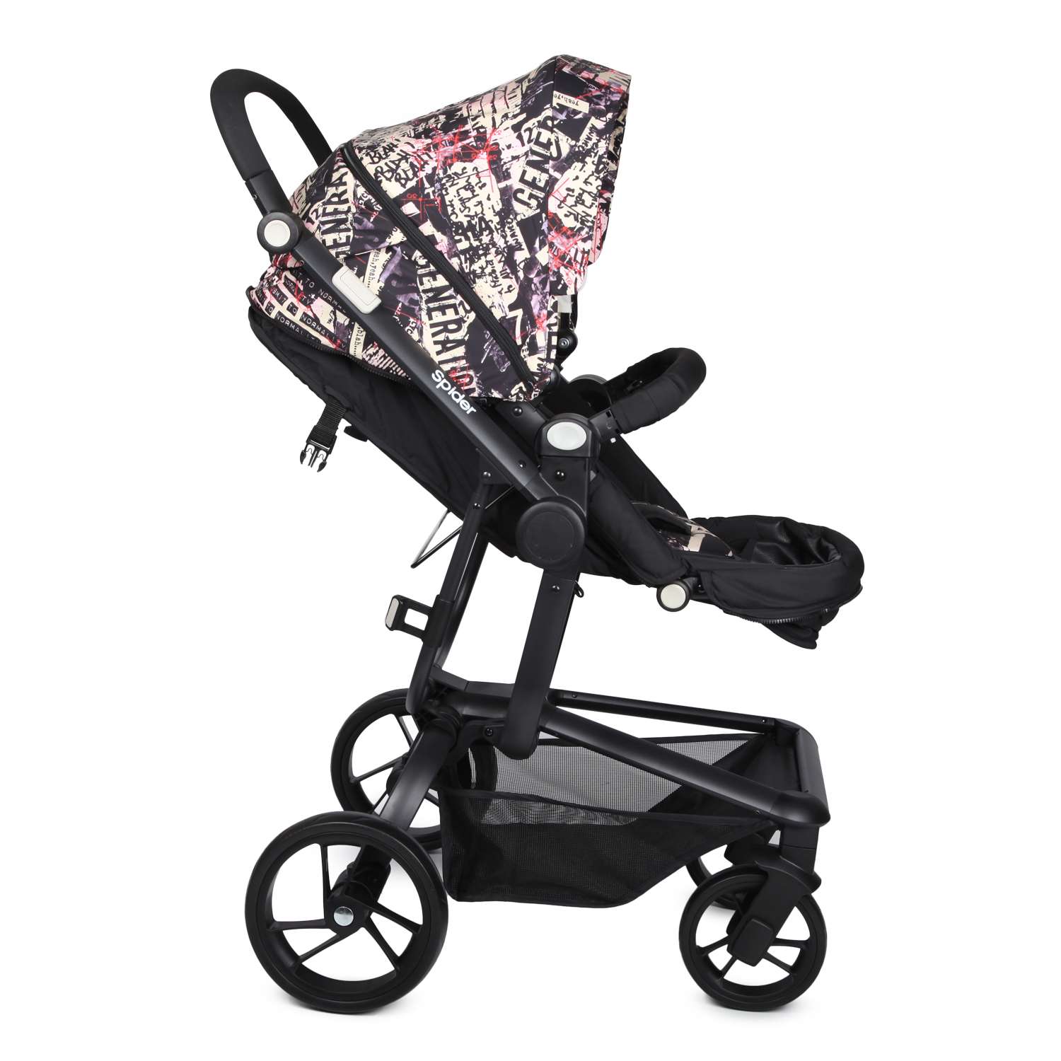 Коляска трансформер Babyton Spider Beige - фото 4