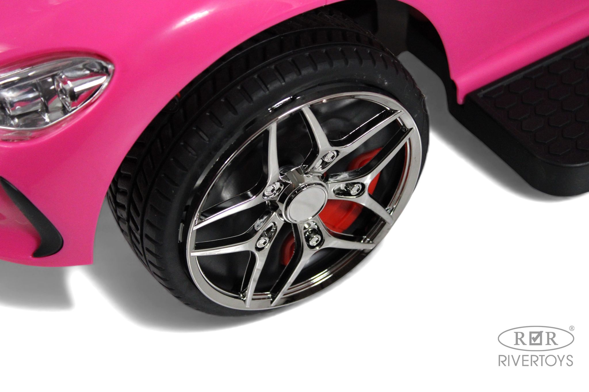 Каталка RIVERTOYS Z005ZZ-MP-PINK розовый - фото 8