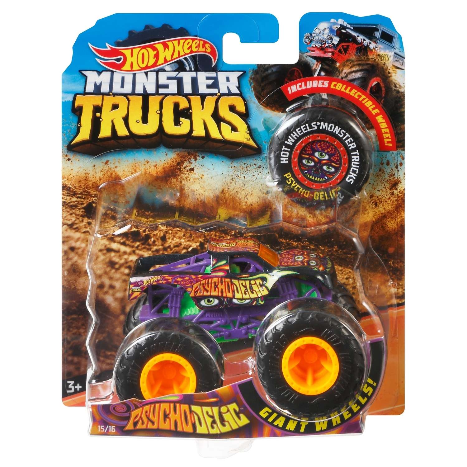 Автомобиль Hot Wheels Monster Trucks 1:64 в ассортименте FYJ44 - фото 20