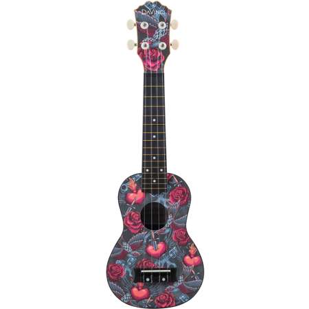 Гитара гавайская DaVinci VINS-20 HEART Укулеле сопрано