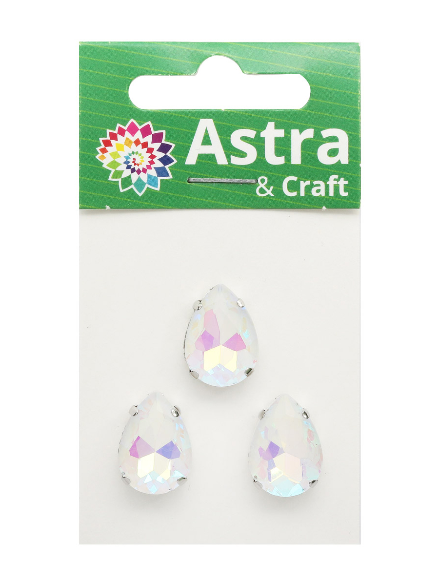 Набор для творчества Astra Craft аппликация Стразы для рукоделия 3 шт - фото 7