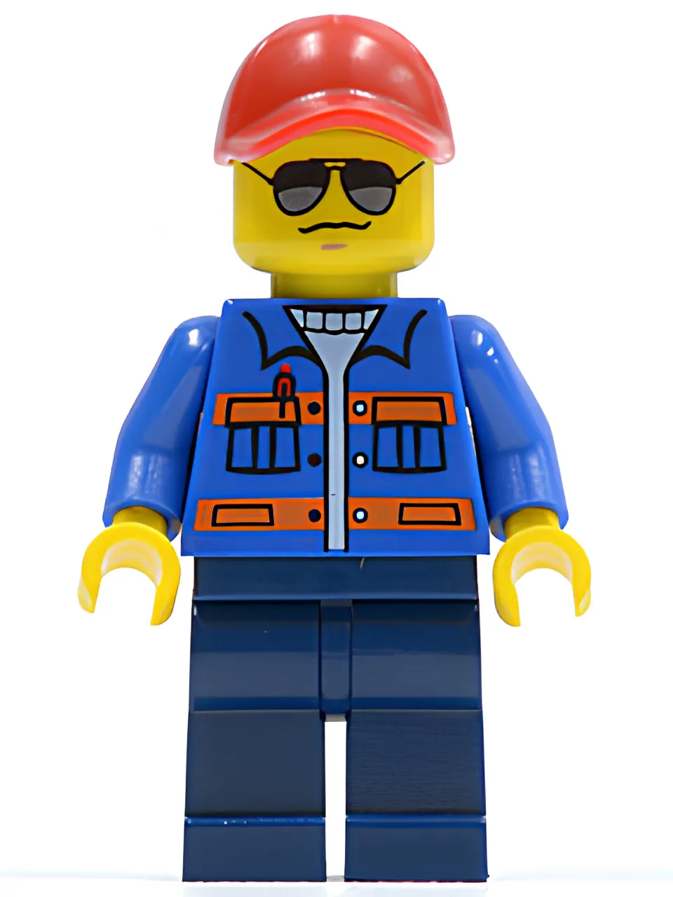 Фигурка LEGO City Blue Jacket - фото 1