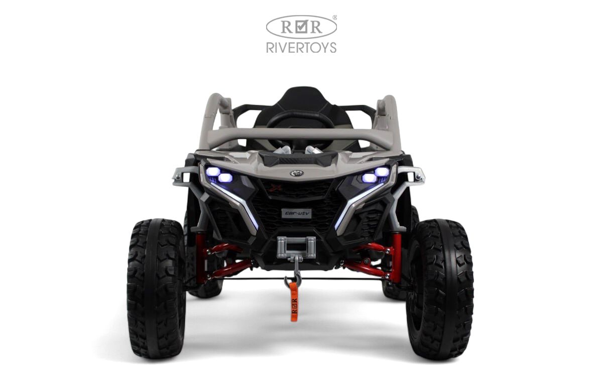 Электромобиль RIVERTOYS Z707ZZ-GREY С пультом ДУ - фото 3