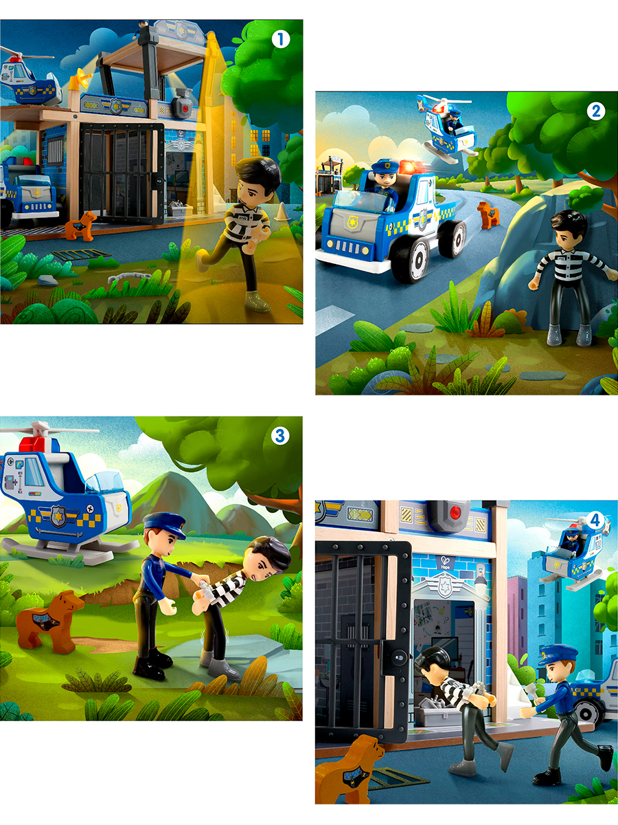 Игрушка Hape Полицейский - фото 14