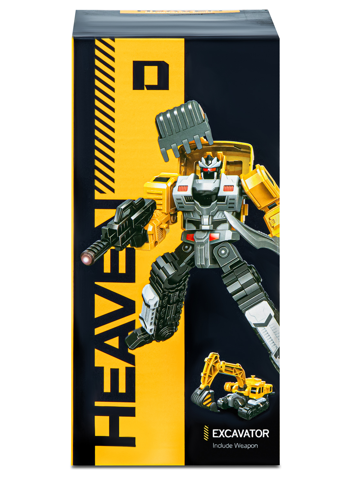 Фигурка AUTODRIVE Робот трансформер Экскаватор - фото 17