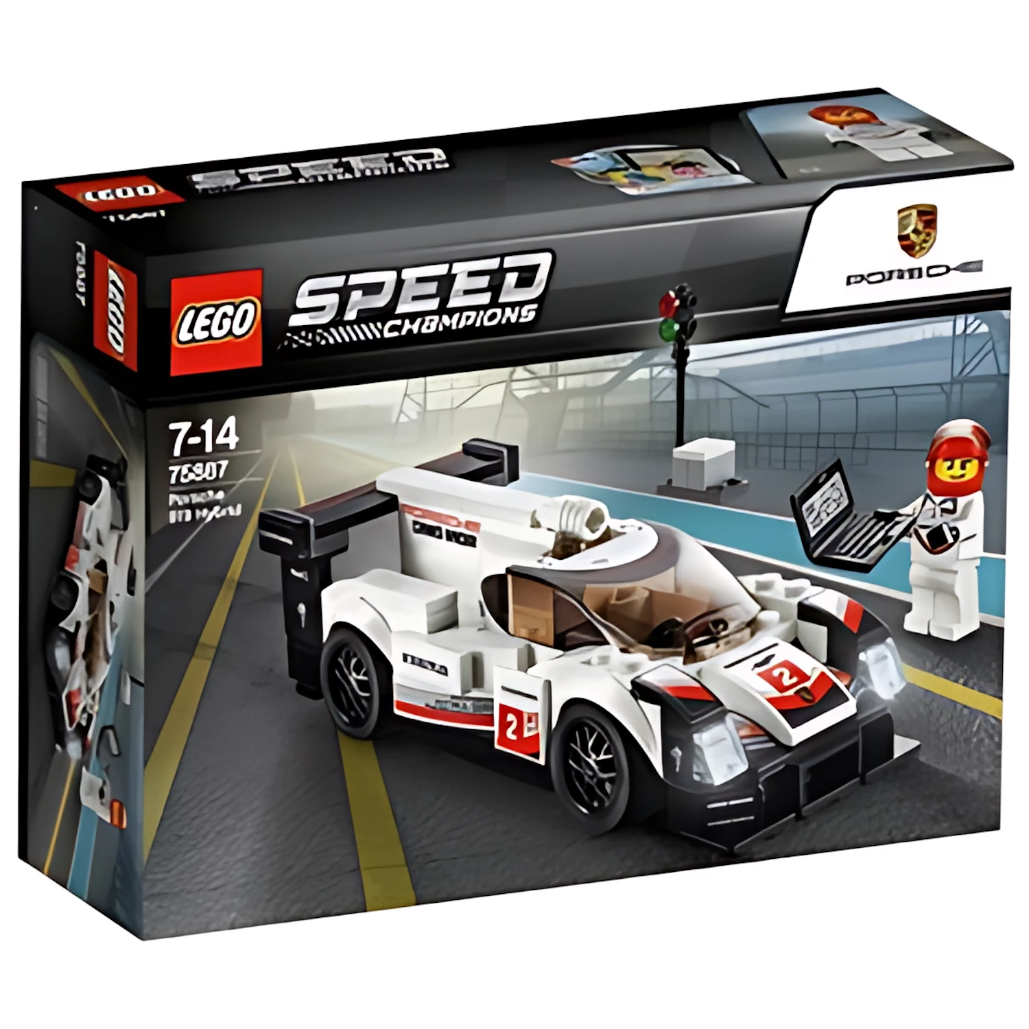 Изображение товара Конструктор LEGO Speed Champions Porsche 919 Hybrid с 158 деталями Изображение товара Конструктор LEGO Speed Champions Porsche 919 Hybrid с 158 деталями