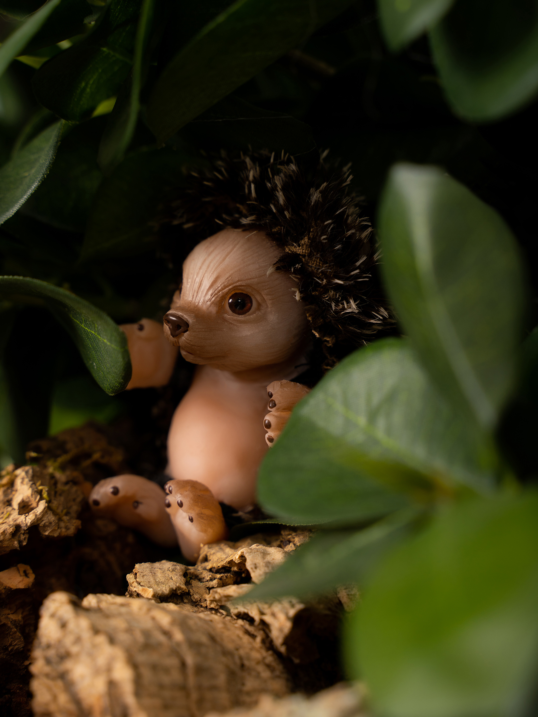 Кукла мини Magic Manufactory Magic Forest Ёж высота 7,5 см 4631169973100 - фото 18