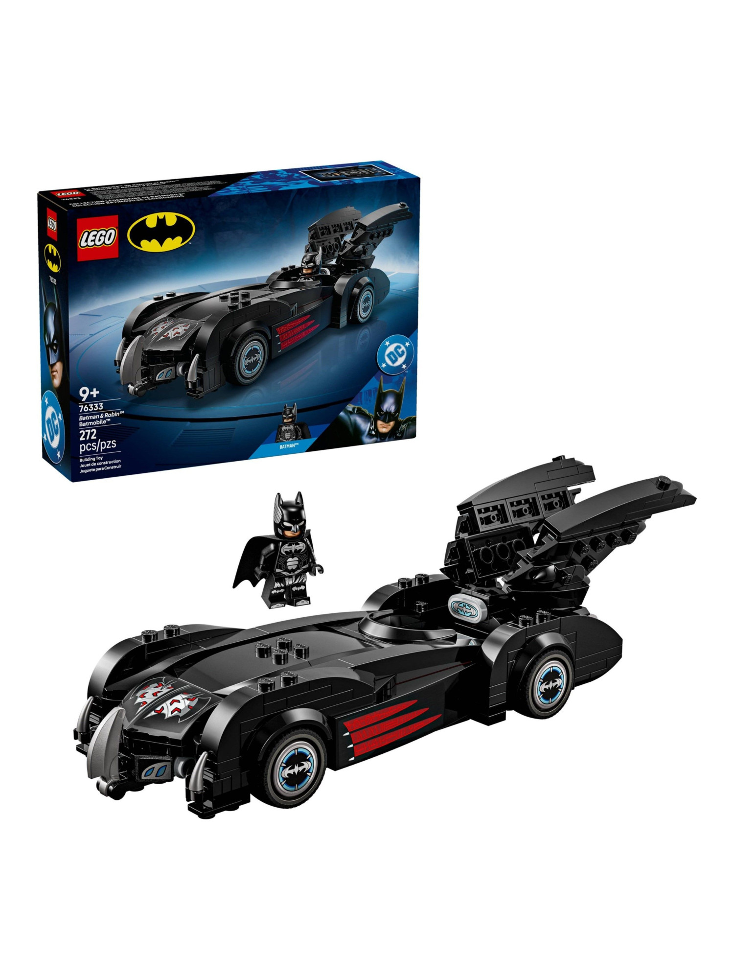 Конструктор LEGO DC Super Heroes Бэтмен и Робин 272 дет. - фото 4