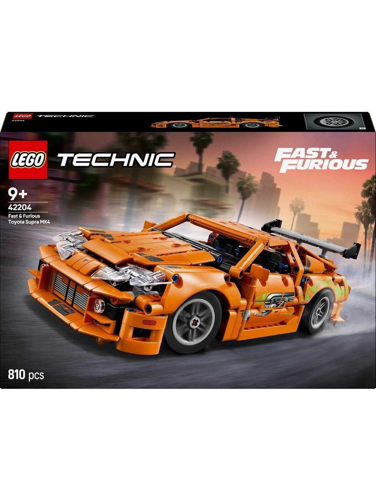 Конструктор LEGO Technic Toyota Supra MK4 810 дет. - фото 3