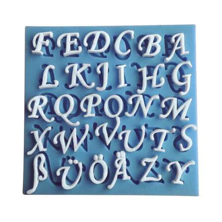 Форма силиконовая Keyprods Английский алфавит