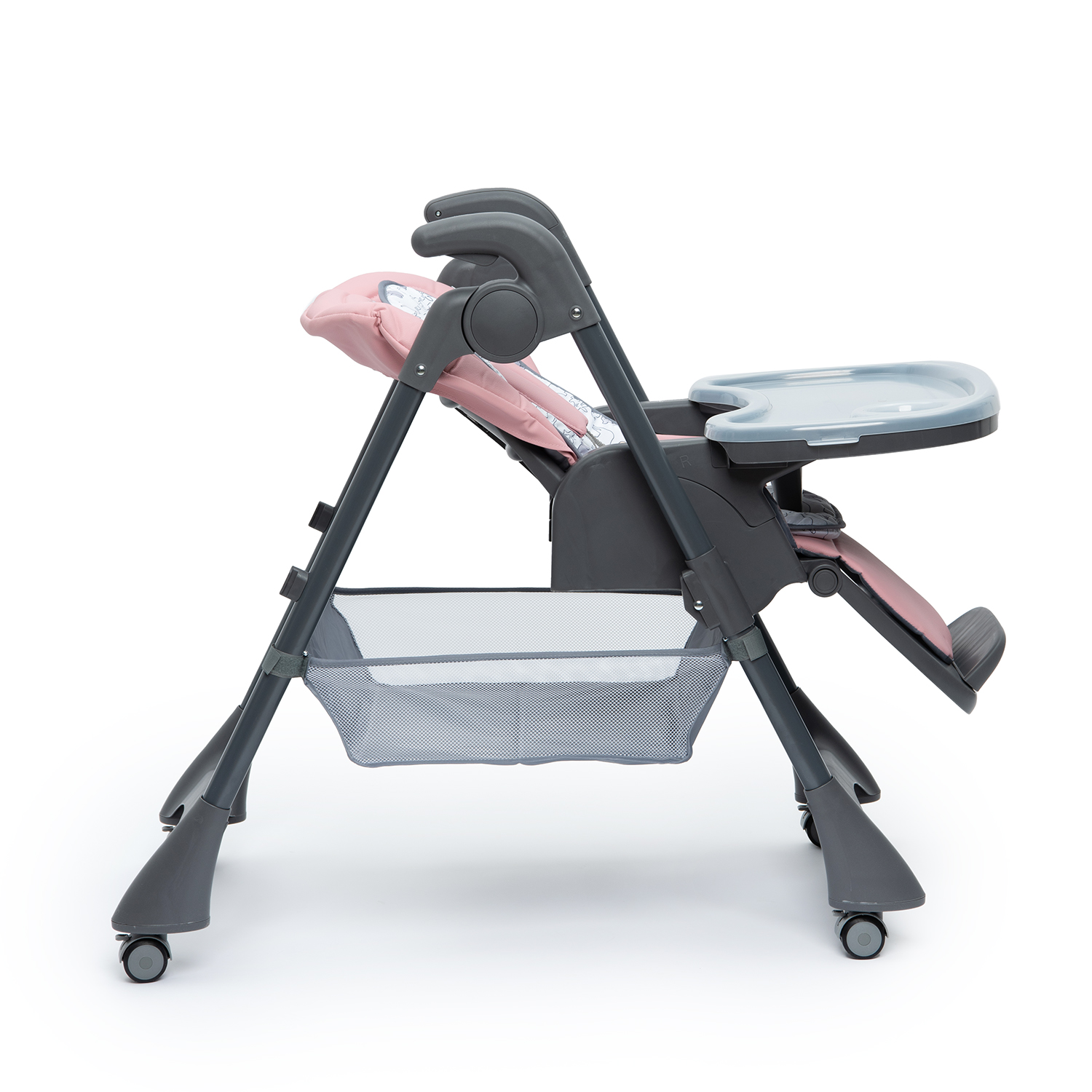 Стульчик для кормления BabyGo Sweet Meals Pink розовый - фото 9