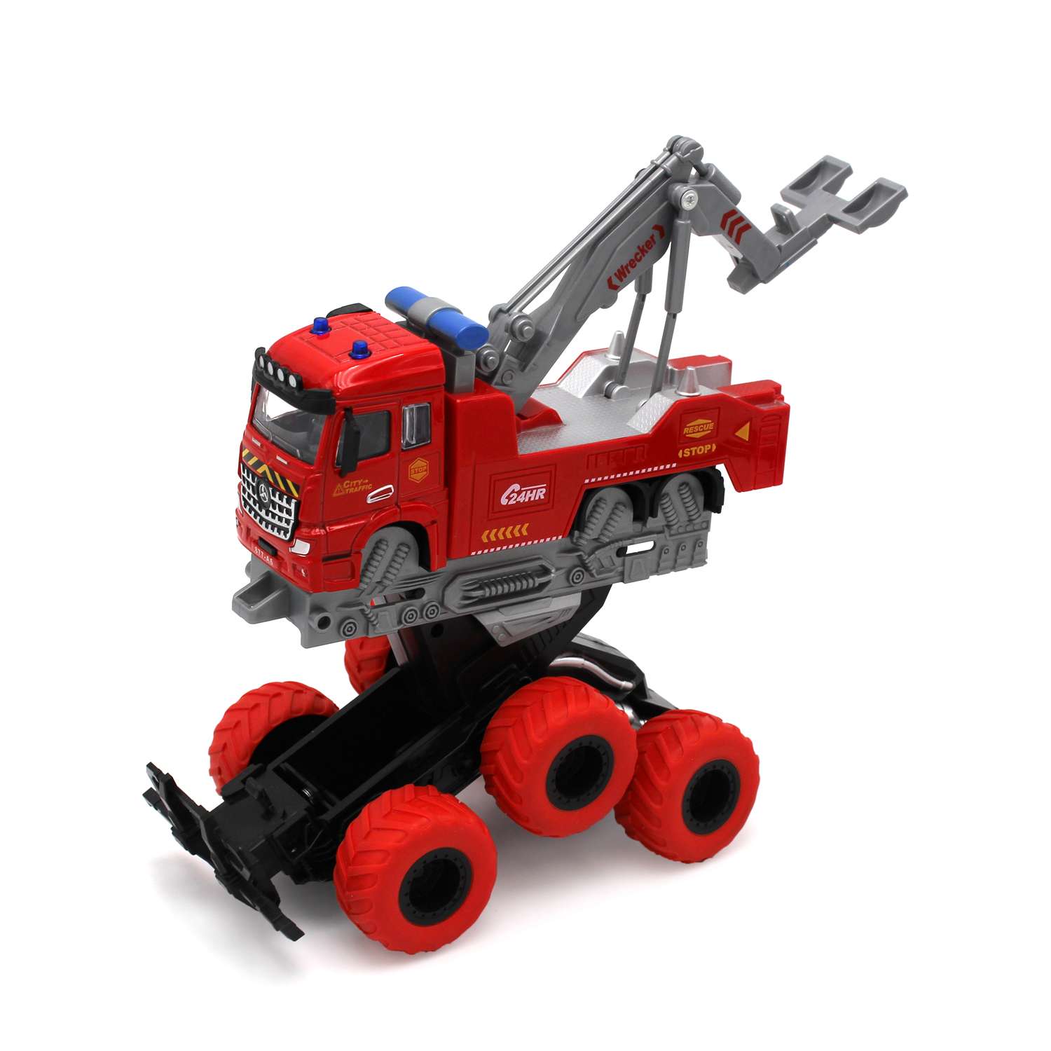 Грузовик Funky Toys Дорожная техника 1:43 FT61096 - фото 4