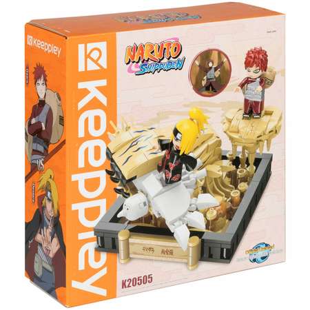 Конструктор Naruto Бой Гаары и Дейдары блочный