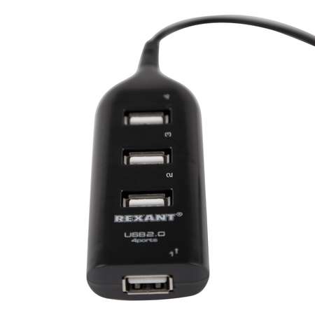 Разветвитель REXANT USB 2.0 на 4 порта